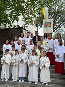 Weißer Sonntag 2025 in St Michael, Höchenschwand